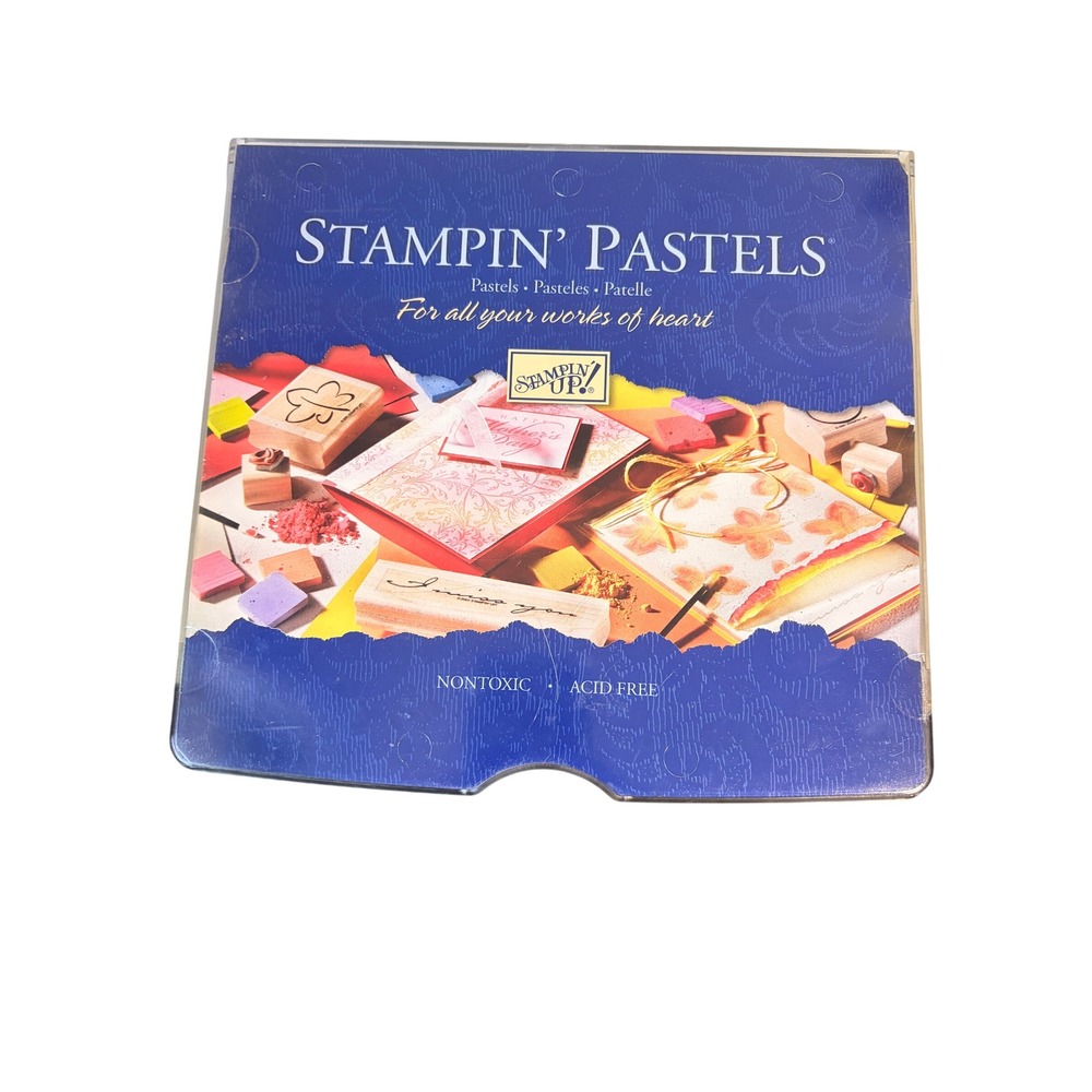 Stampin Up Stampin Pastels Chalk Set 48 Colors Acid Free Scrapbooking Craft Kit